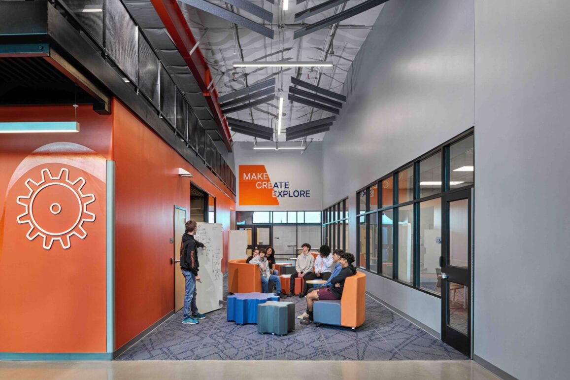 Marathon STEM Robotics Center Pfluger Architects Marathon Stem Robotics Center Pfluger Architects
