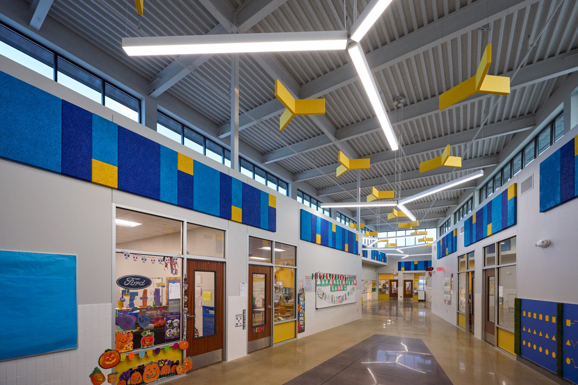 Smith Elementary School Corridor