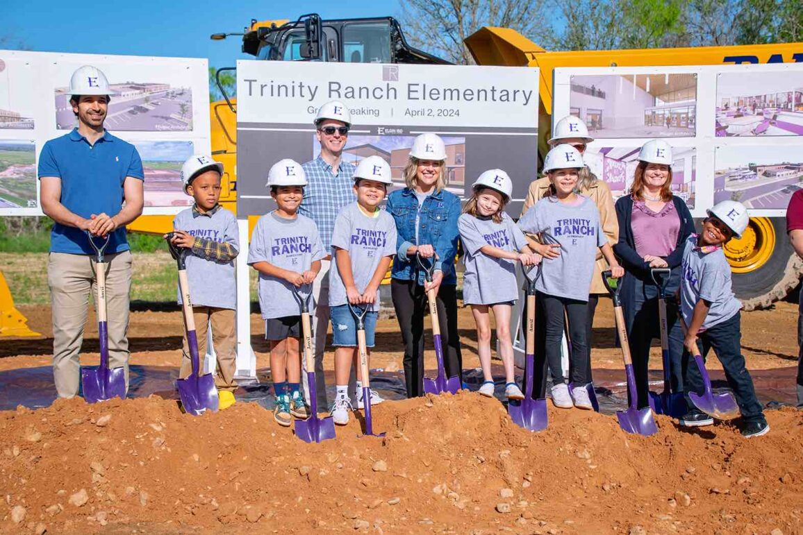 Elgin ISD and Pfluger Architects Break Ground on Second Elementary School